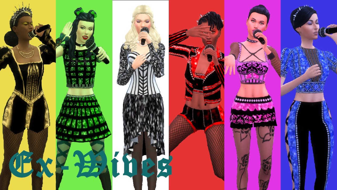 SIX: The Musical-Ex wives |Sims Machinima|