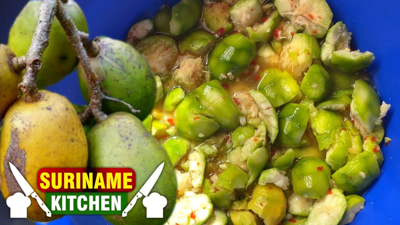 Pommester In Azijn En Peper (Lotis) Echte Lotis Van Pommester | Surinam Tropical Fruit Pommestar