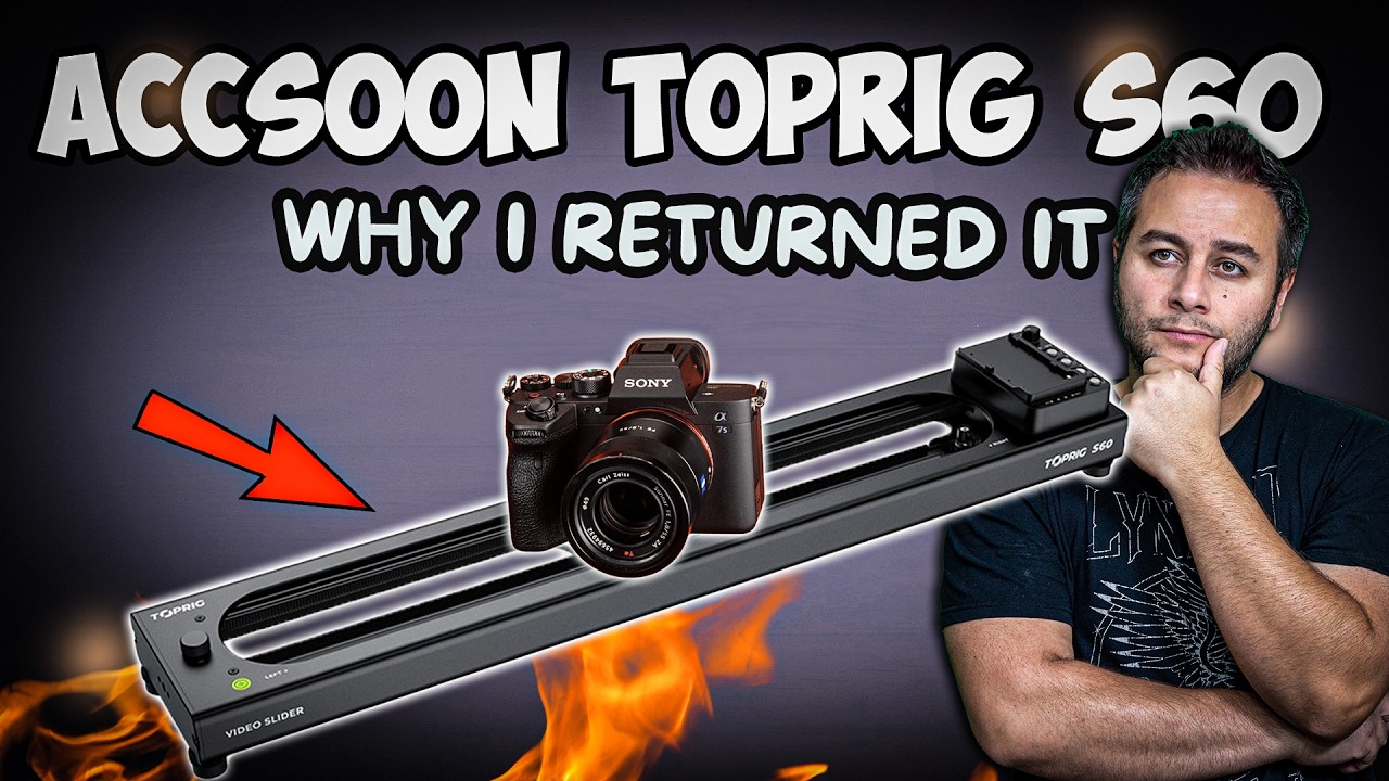 Why I Returned The Accsoon Top Rig s60 Slider | A Honest Review