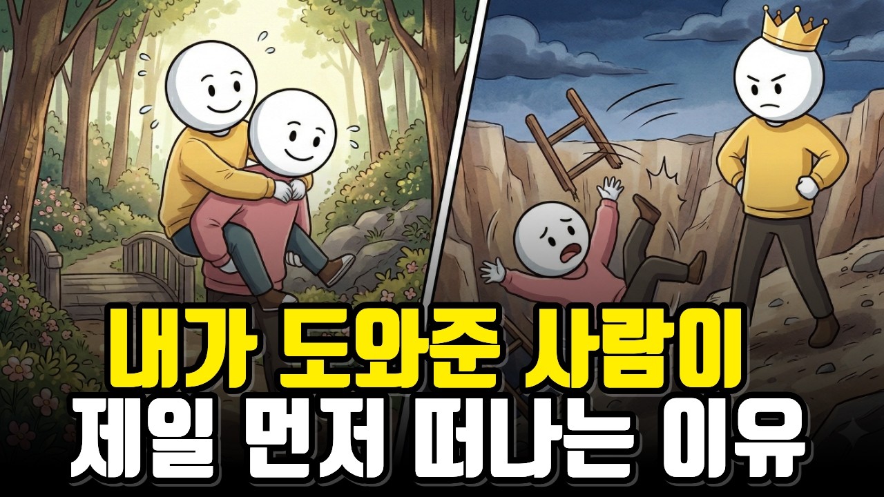 도와줬더니 뒤통수? 선의가 원수로 되어 돌아오는 소름 돋는 심리학적 이유