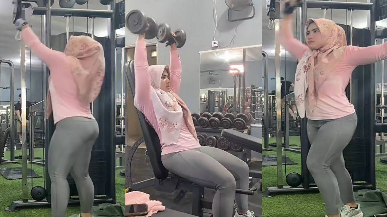 Legging Cutbry tray on hijab style olahraga gym fitness