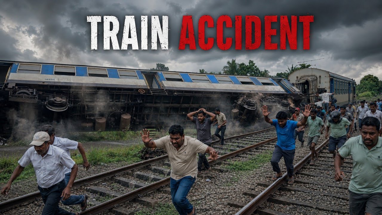Train Accident 🫣😮 | Train Incident Near Wanawasala Railway Station 🚂🚂🚂