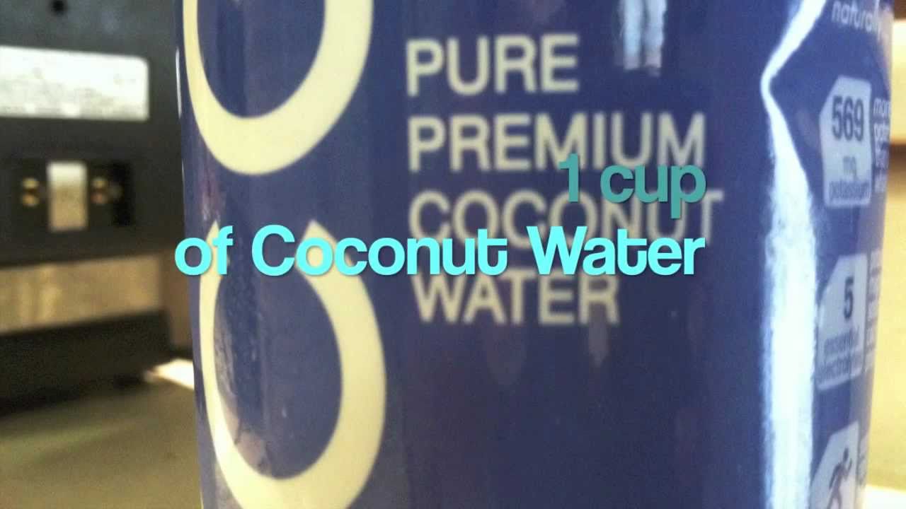005: Post-Workout Protein Shake Recipe w/Coconut Water