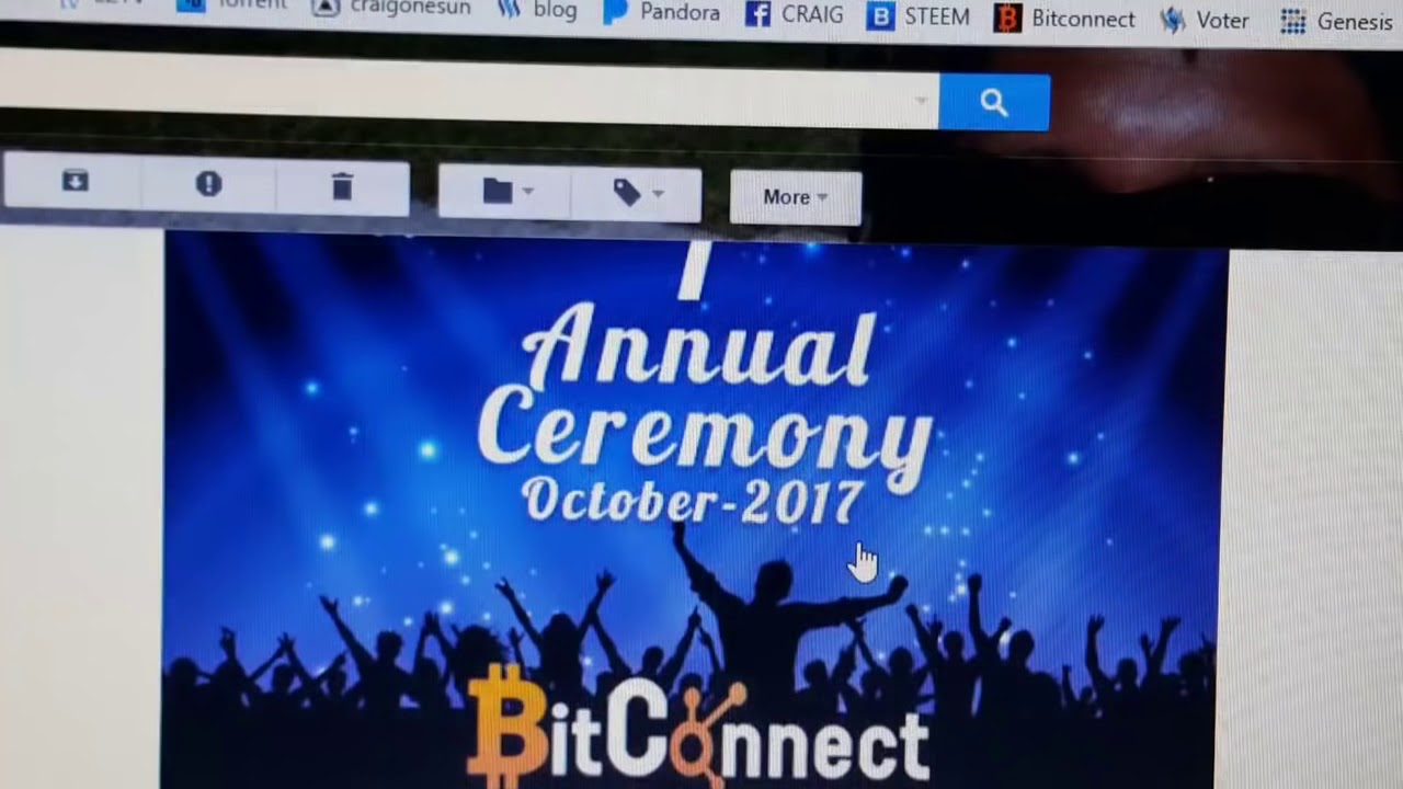 BitConnect Annual Ceremony event in Thailand