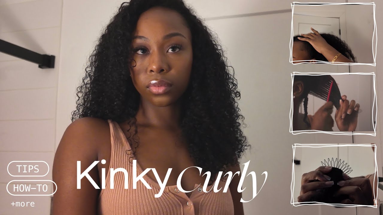 *БЕЗ НАГРЕВАНИЯ* Кудрявый парик с закрученными прядями | ISEE hair