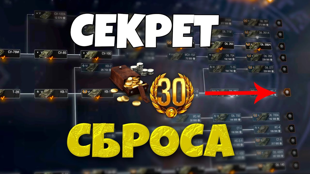 ПРАВИЛЬНЫЙ СБРОС ТАНКОВ В ПРОЕКТЕ ОРБИТА ⚔ игра МИР ТАНКОВ