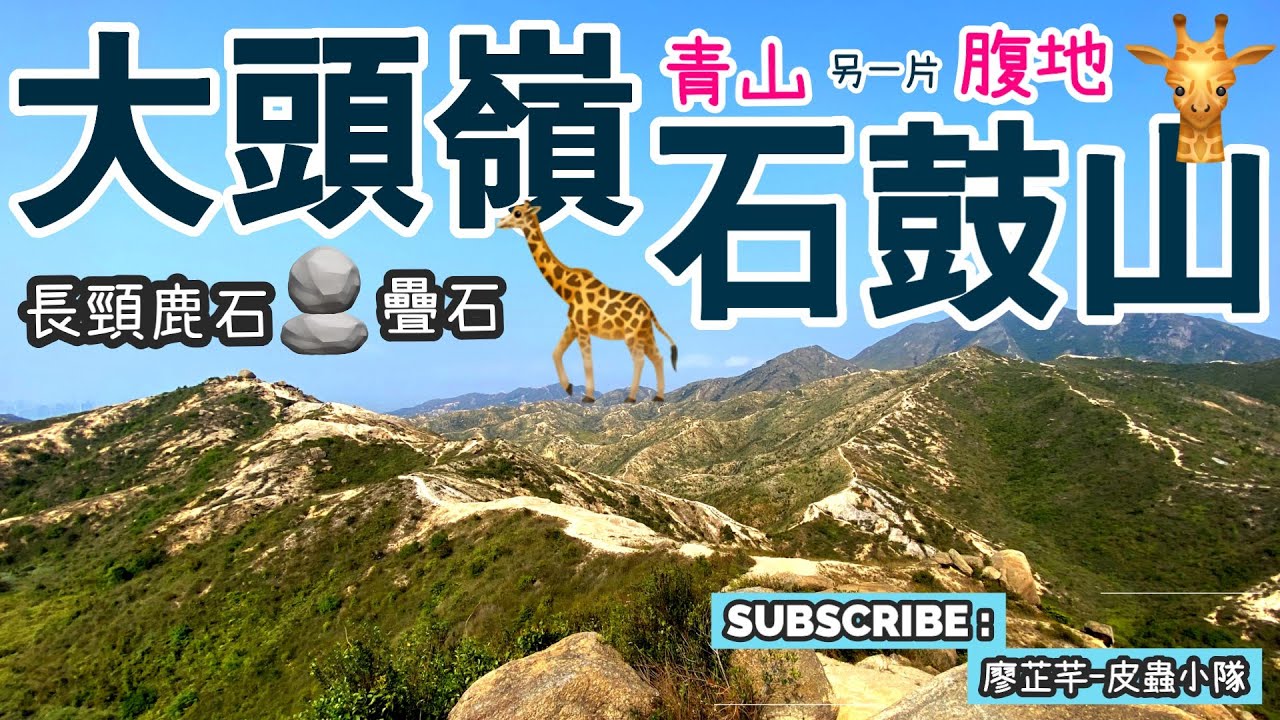 [探險系列]大頭嶺💀石鼓山🪨疊石🪨長頸鹿石🦒青山另一片腹地⛰️青山迷宮🗺️TAI TOU LENG💀SHEK KOO SHAN🪨TIP SHEK🪨GIRAFFE ROCK🦒