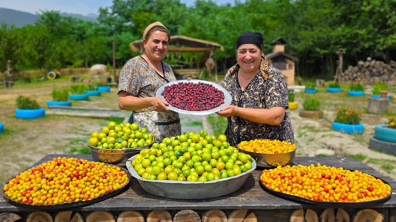Rural Azerbaijan Cooking &ndash; Peaceful Village Life
