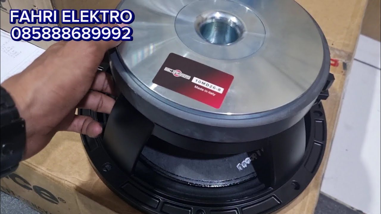 Speaker 10 inch Midle Lantang  Buat Line Array B&C 10MD26 Coil 3" Harga cuma 600rban