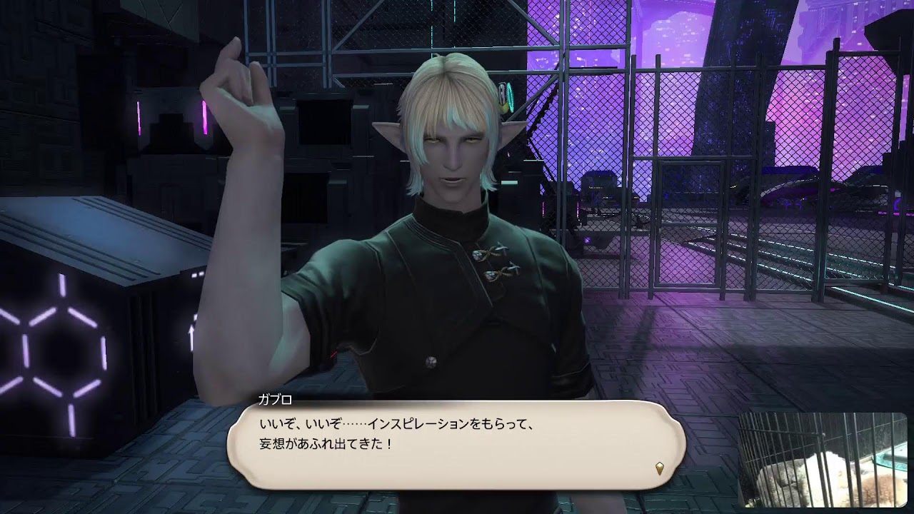 FF14 エオルゼアを救う　トイプードル見ながら