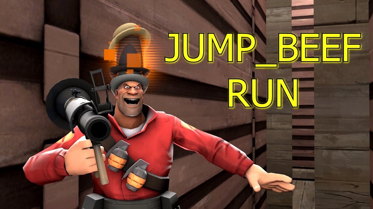 TF2: My Favourite Jump Map Quick Speedrun - jump_beef ►Team Fortress 2◄
