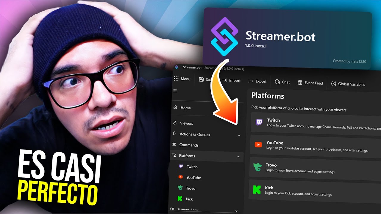 NUEVO STREAMERBOT! PRIMERAS IMPRESIONES DE LA BETA (NO ACTUALICES AUN SI USAS KICKBOT) | Noticias