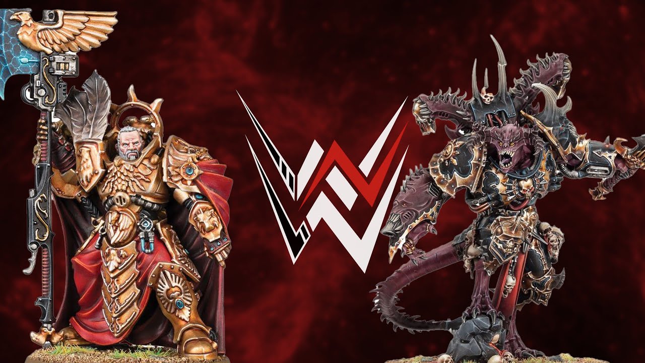Adeptus Custodes Vs. World Eaters Warhammer 40k Battle Report