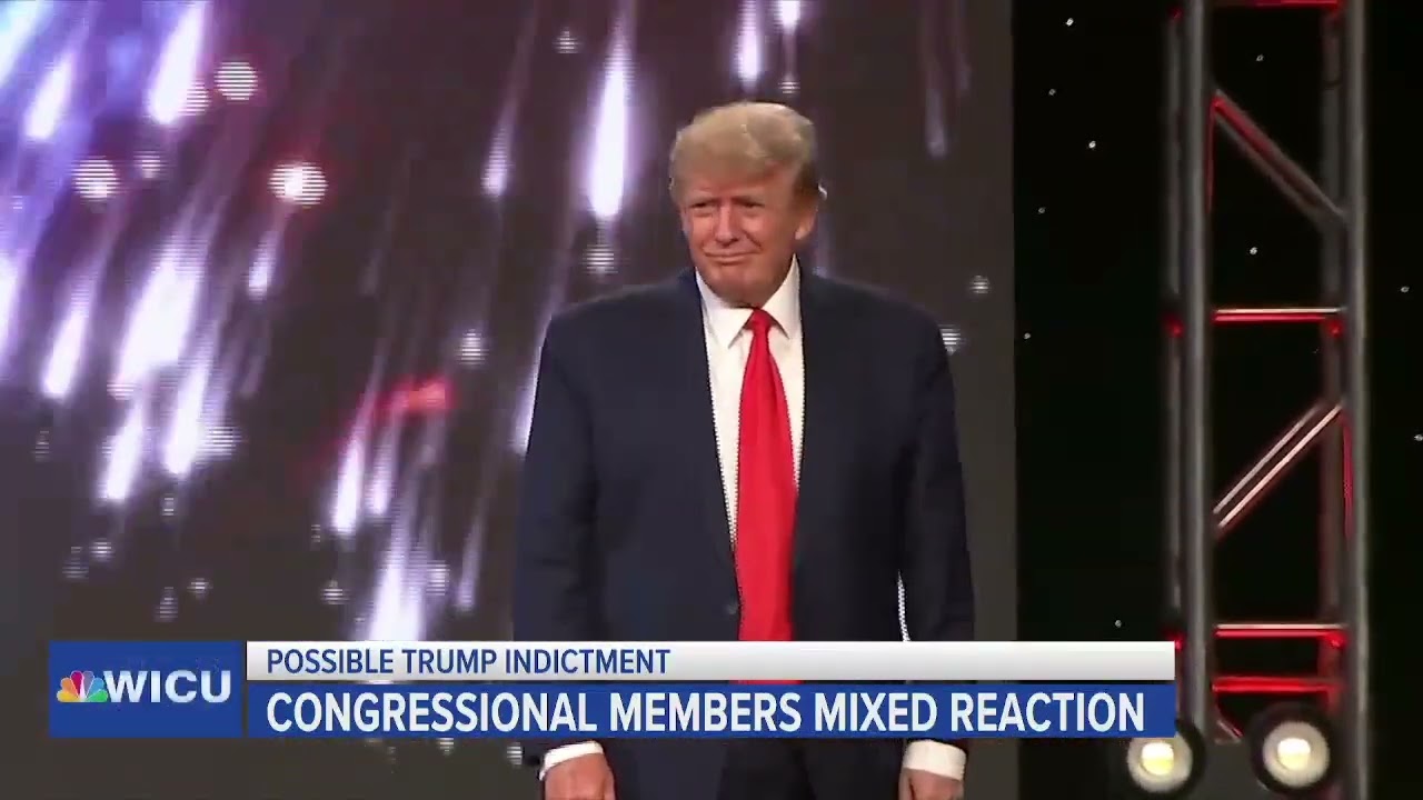 Possible Trump Indictment, Congressional Members Mixed Reaction