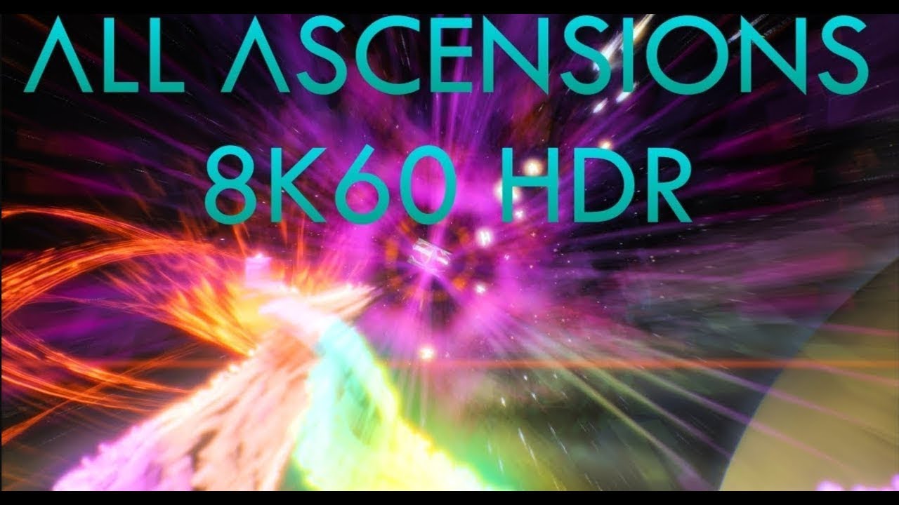 ARK Ascended: ALL 4 Ascensions (8K60 HDR)