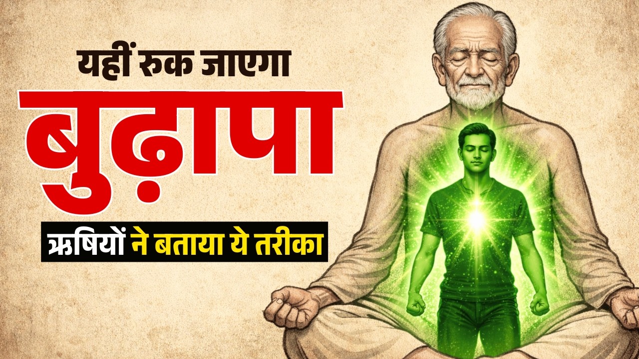 बुढ़ापा यहीं रुक जाएगा | योगियों ने बताया अमरता का रहस्य | Ancient Yogis’ Formula for Youth