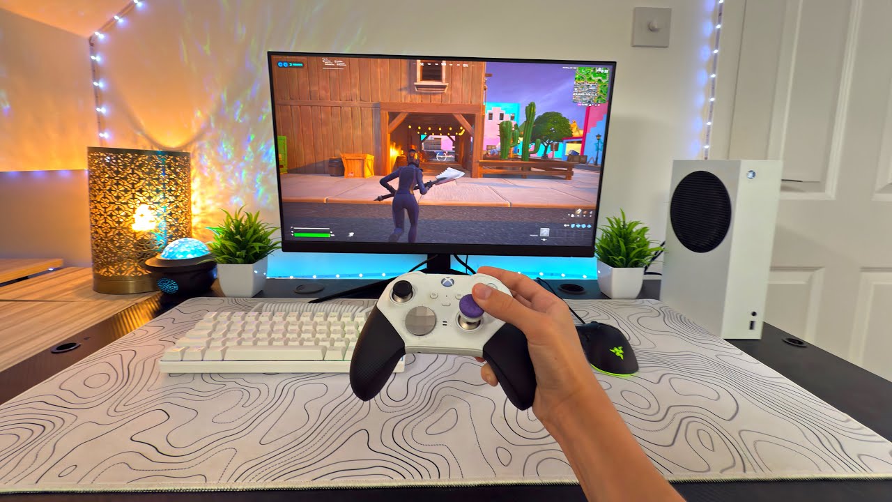 Xbox Series S Fortnite Reload Controller Handcam Gameplay (4K120FPS)
