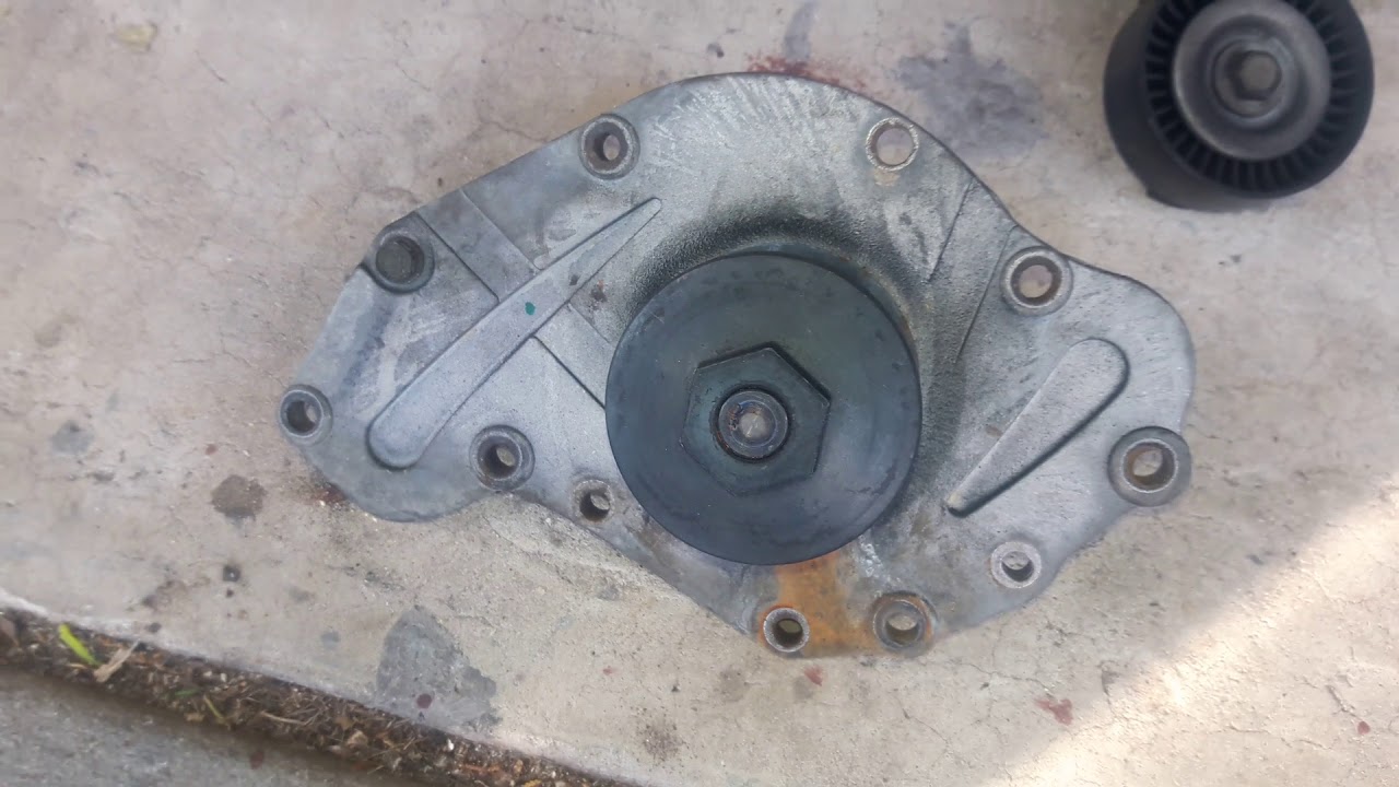 2005 Chrysler Pacifica Water Pump replacement.