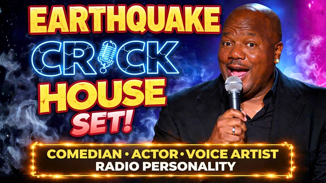 Earthquake: Crack House Comedy Set That Shook the Room 😂