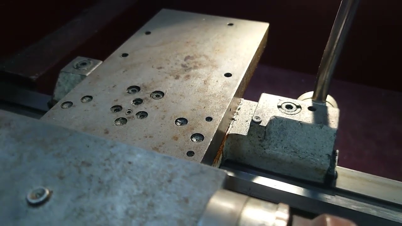 Harrison M250 lathe. Function Test and powered up 400 volts 