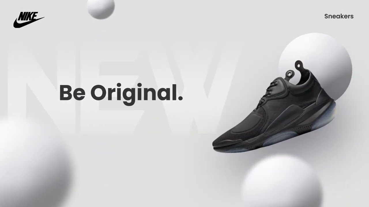 Nike shoes or sneakers Product animation