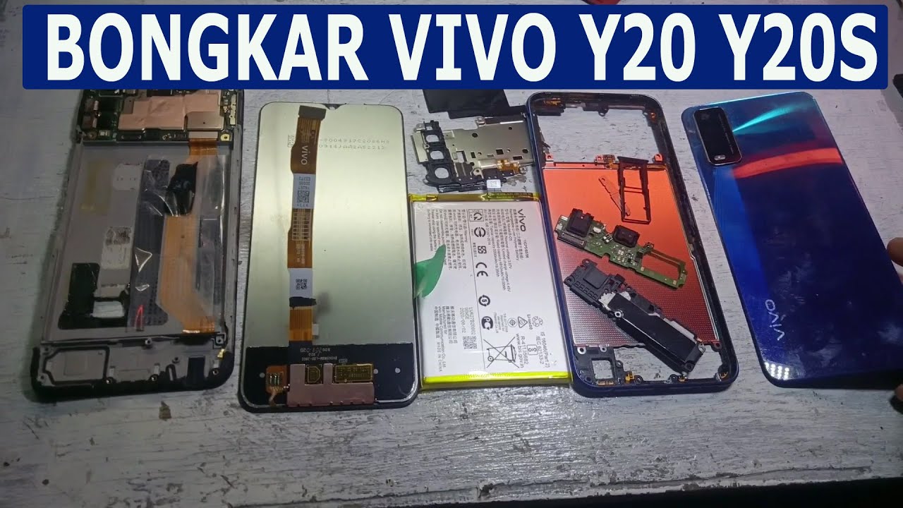 CARA BONGKAR VIVO Y20 Y20s Y20i