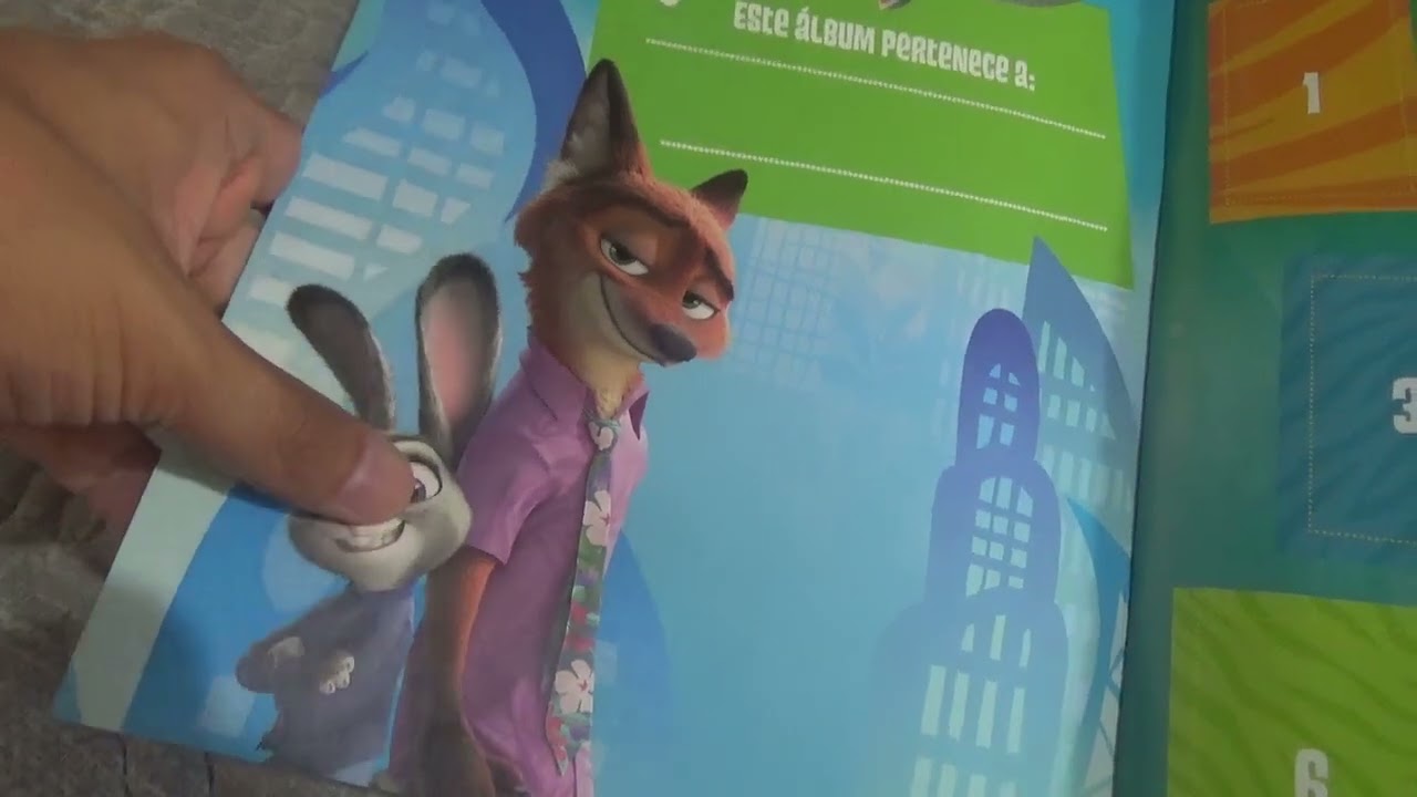 Vídeo Review en español álbum Disney Zootopia 2 de Panini