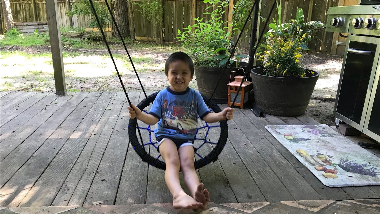 #REVIEW - Tree Swing Spider Web by ReStar - See how much Arri enjoys his Tree Swing Spider Web ❤️