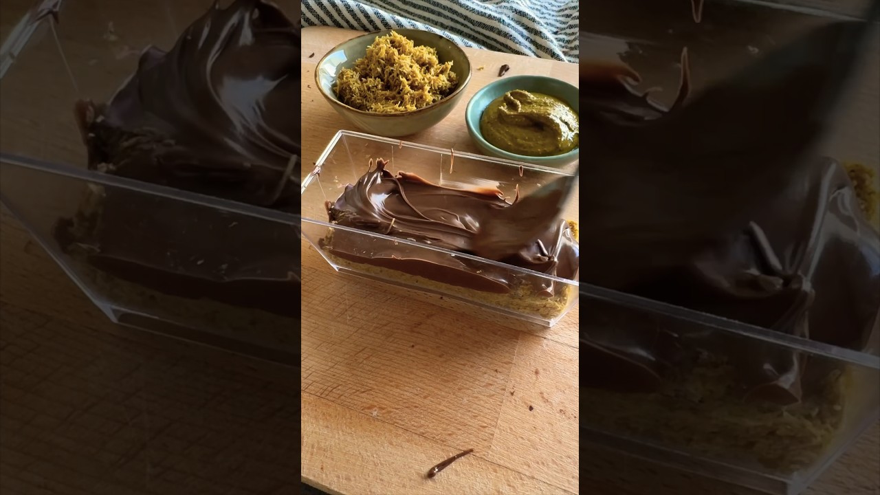 PISTACHIO KUNAFA CHOCOLATE | viral Dubai chocolate | recreated in 15 minutes