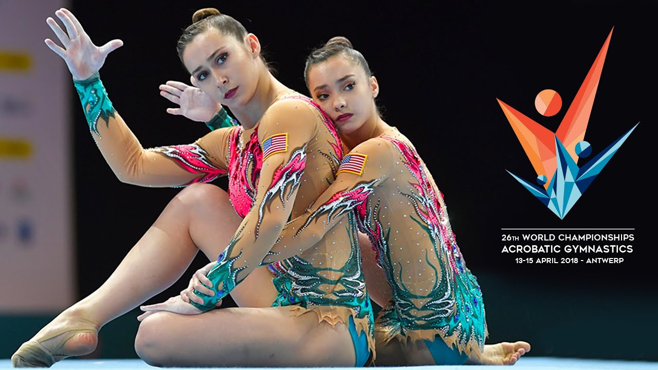 2018 Acrobatic Worlds &ndash; USA, Women&rsquo;s Pair Qualifications - Combined Exercise