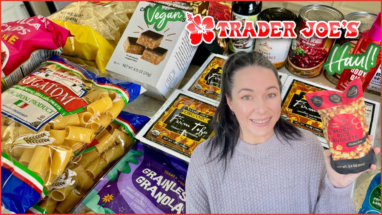 Trader Joe's Grocery Haul! | Vegan & Prices Shown! | February 2024