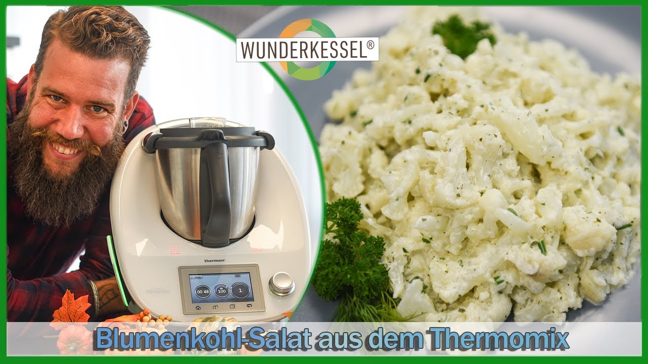 Blumenkohlsalat  - Thermomixrezepte aus dem Wunderkessel