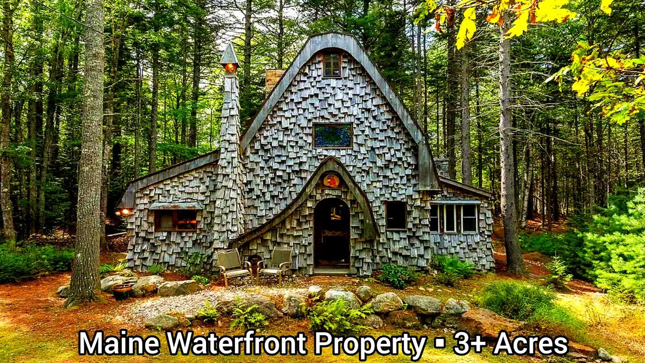 Maine Waterfront Property For Sale | 3.4 Acres | Maine Real Estate | Furnished Cabins BnB For Sale22