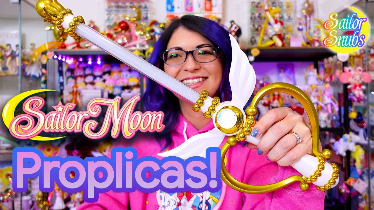 Sailor Moon Proplicas! Cutie Moon Rod Brilliant Color, Moon Kaleidoscope, and Crisis Moon Compact!