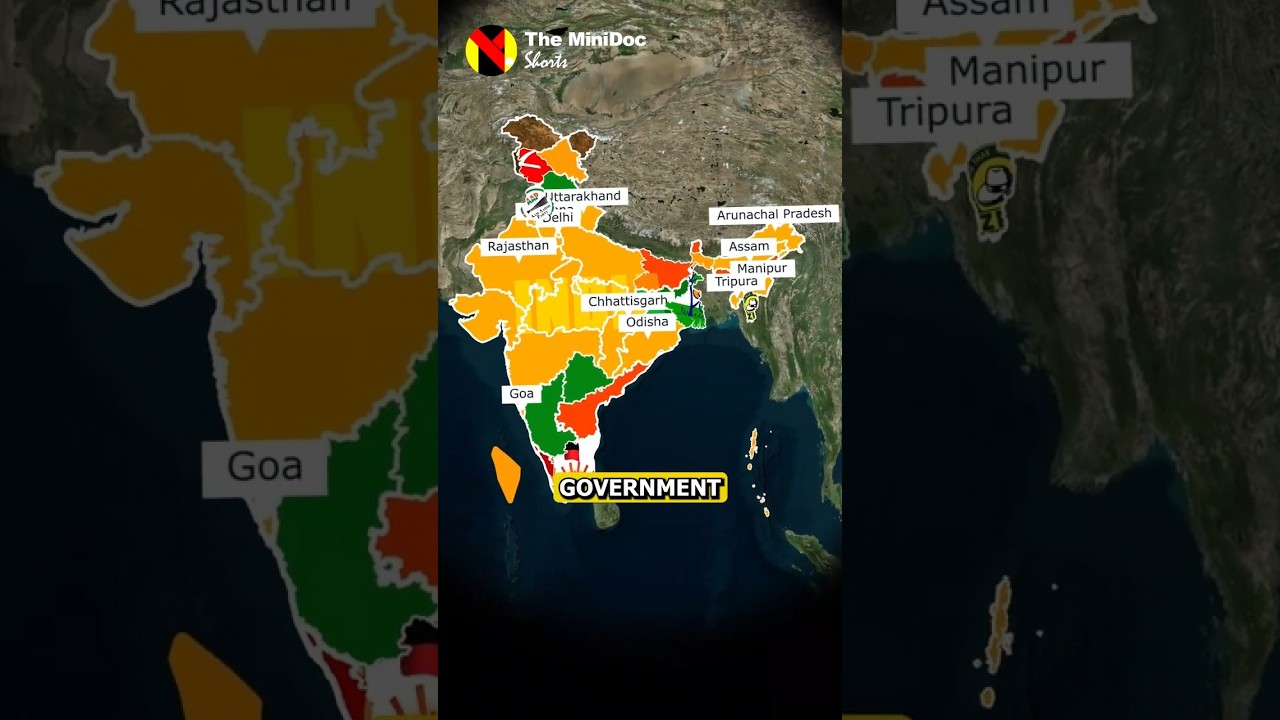 Which Party Rules Which State in India? Current Political Map 2025