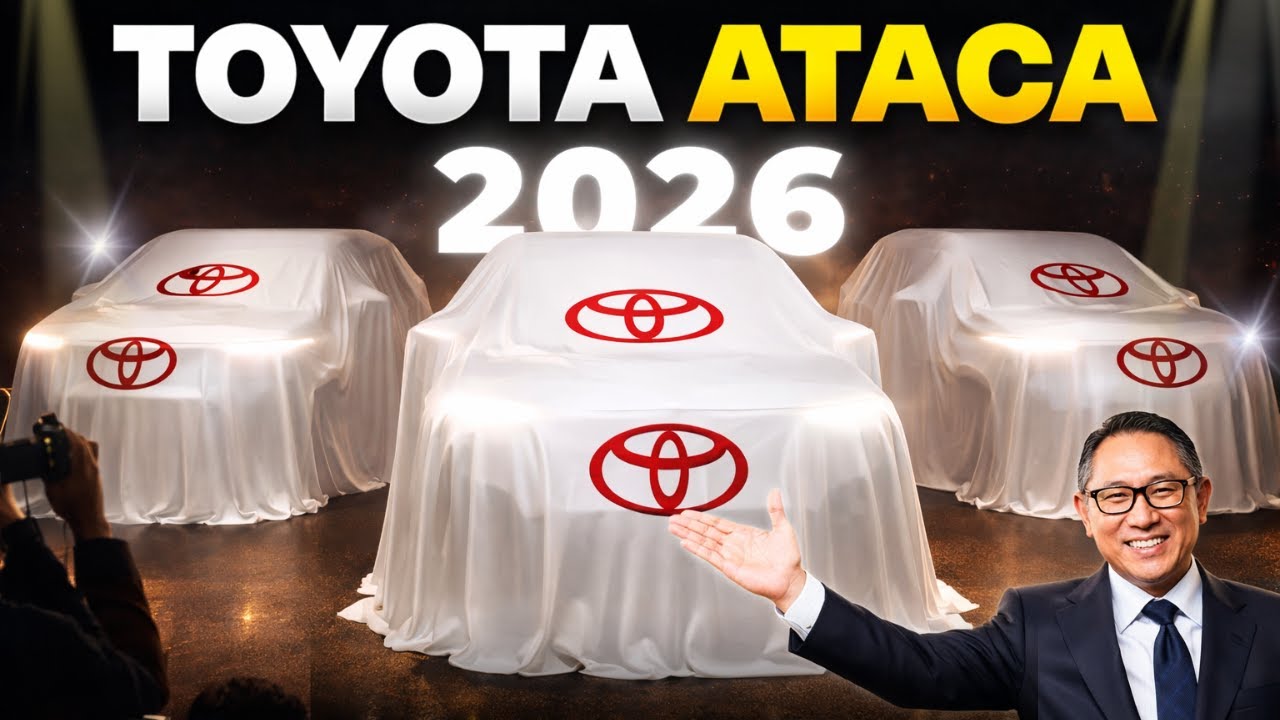 TOYOTA lanza sus MODELOS 2026 y pone en JAQUE a toda la industria ✅