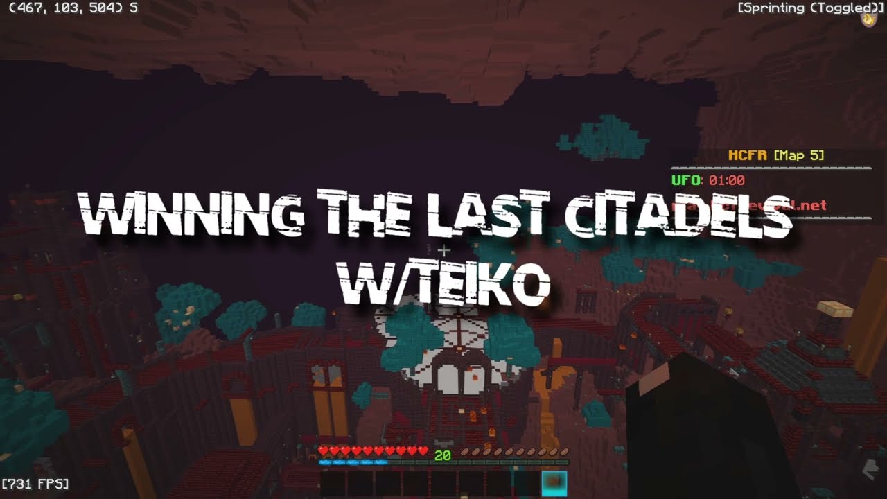 Beating everyone w/Teiko🎣(FT. DAWN✝️, WEEBS💮, AND MORE) | HCF Revival Map 5