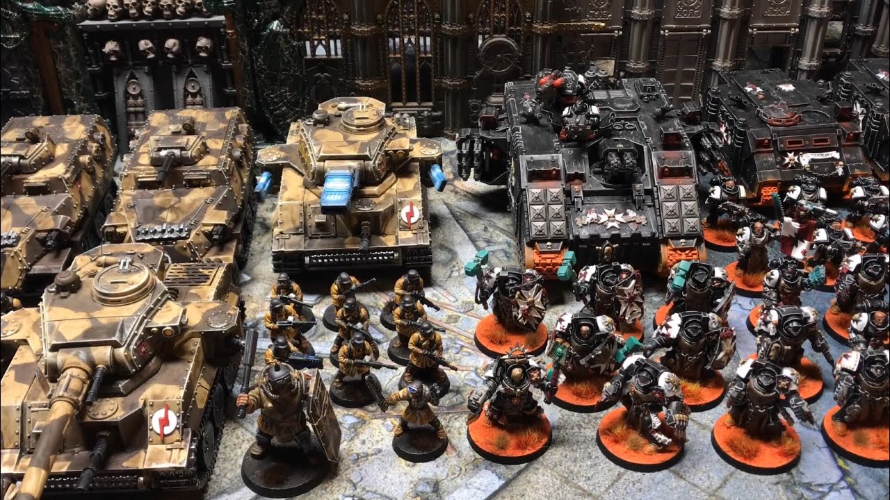 Astra Militarum vs. Black Templars [Kreuzzug 2020 - 201] Warhammer 40k Battle Report Deutsch