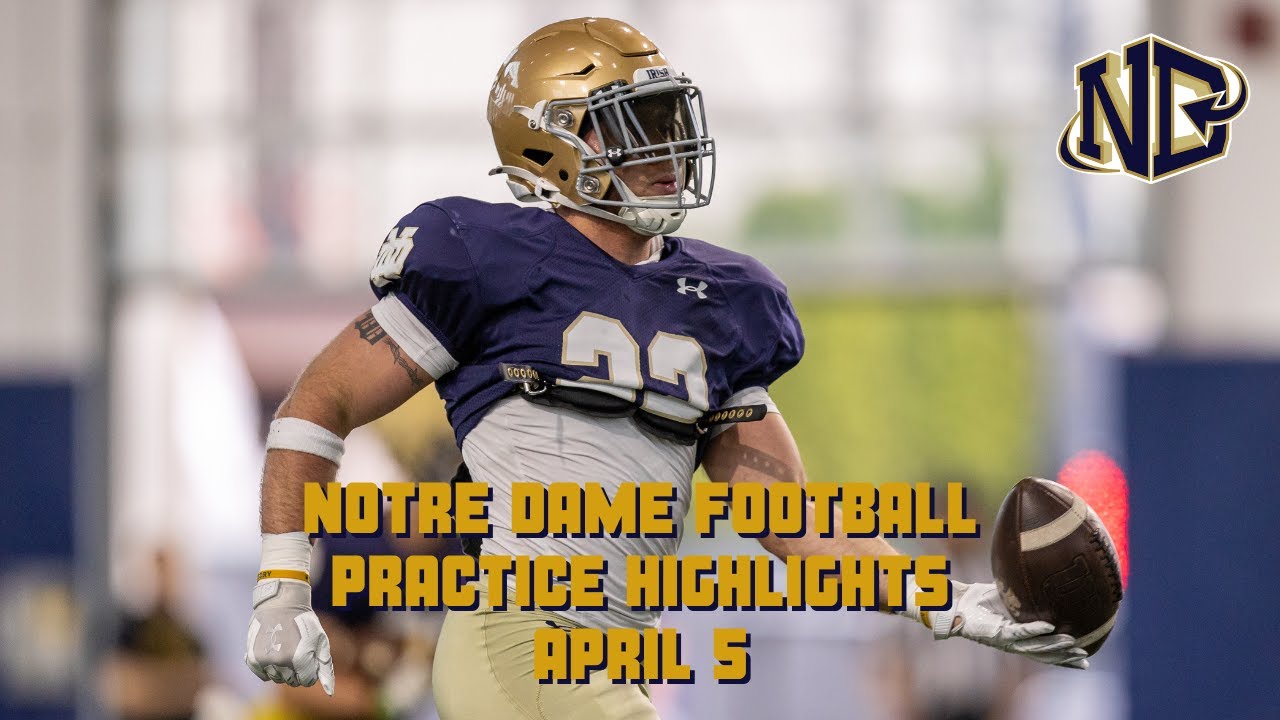 Highlights from Notre Dame football’s ninth spring practice of 2025