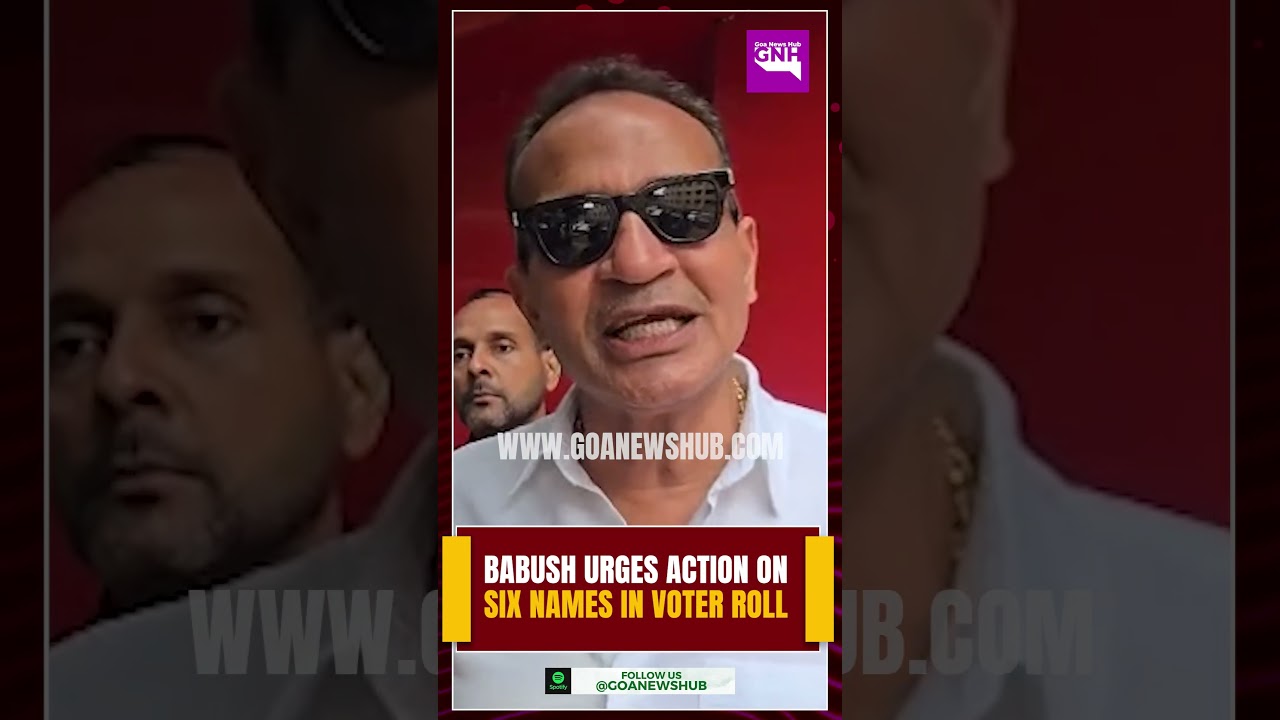 Minister Babush Monserrate said the Mamlatdar should take appropriate action