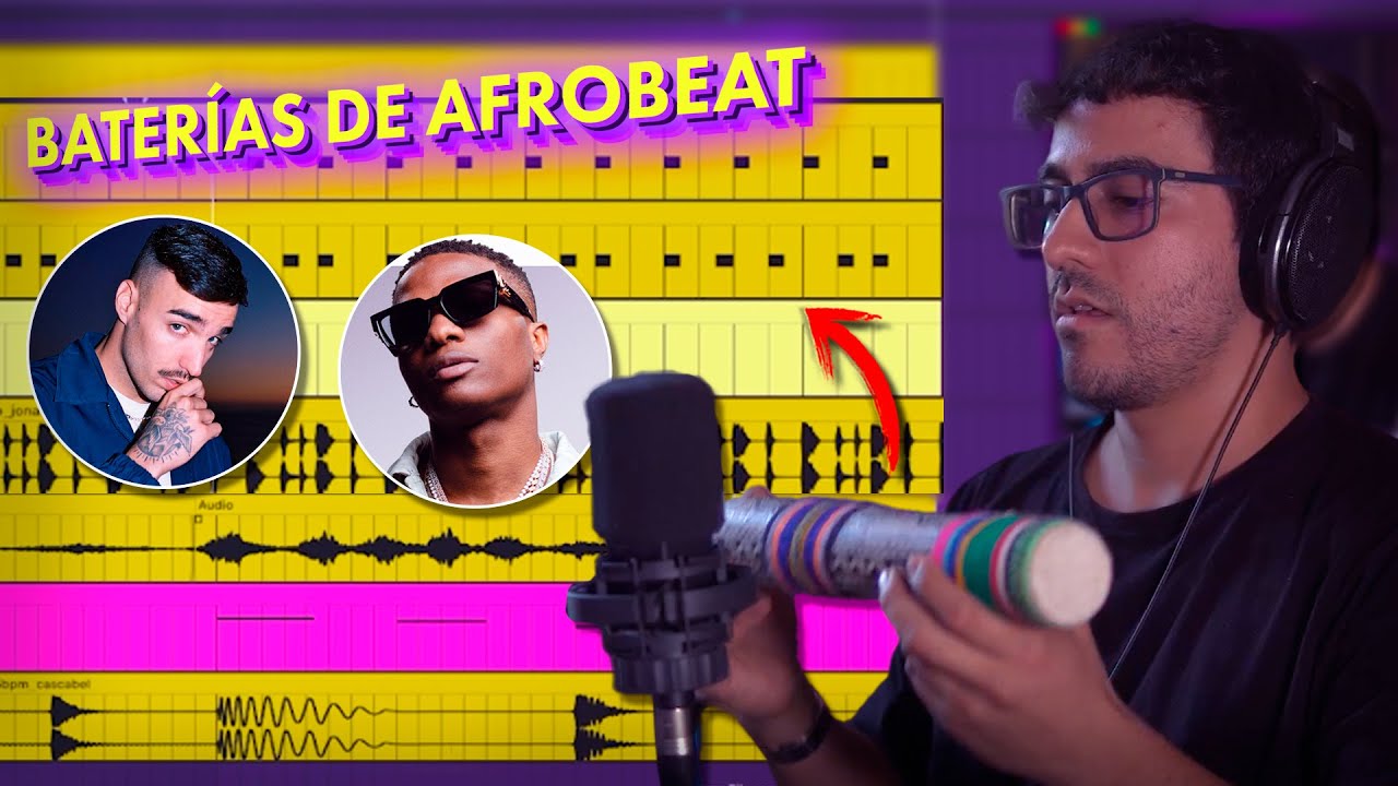 Cómo HAGO DRUMS de AFROBEAT estilo Rels B, Wizkid 🌴🚀