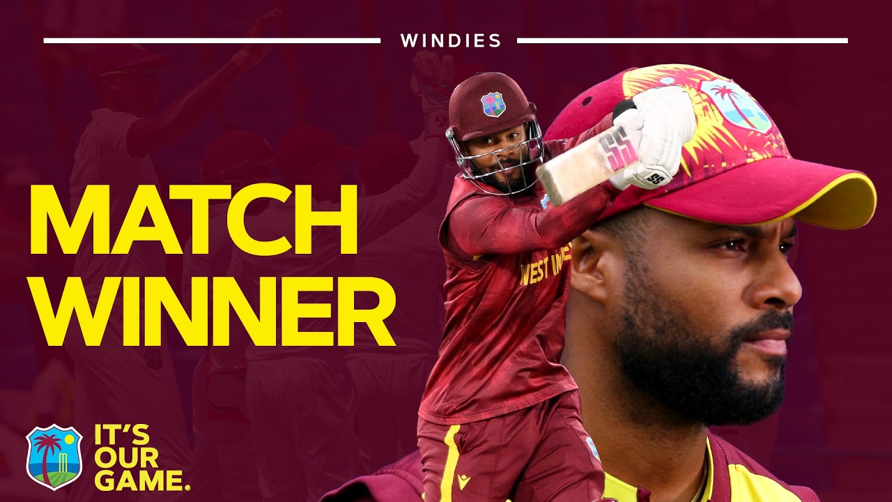 West Indies White Ball Superstar ⭐️ Лучший Шай Хоуп Hundreds 💯
