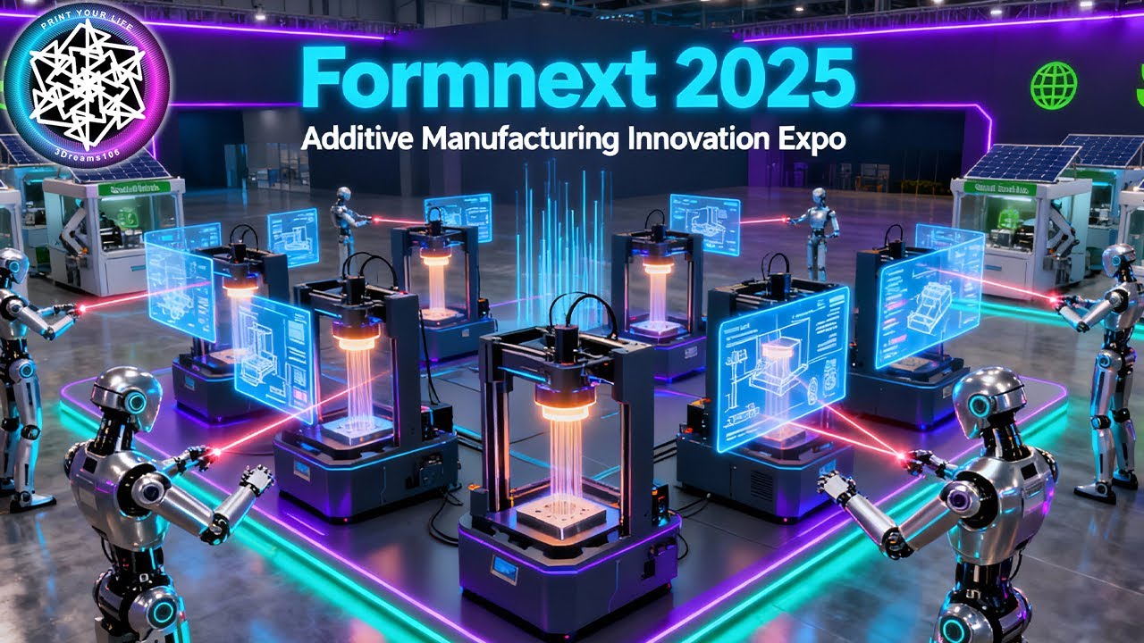 FORMNEXT 2025 - Le ultime NOVITÀ della STAMPA 3D 🔥