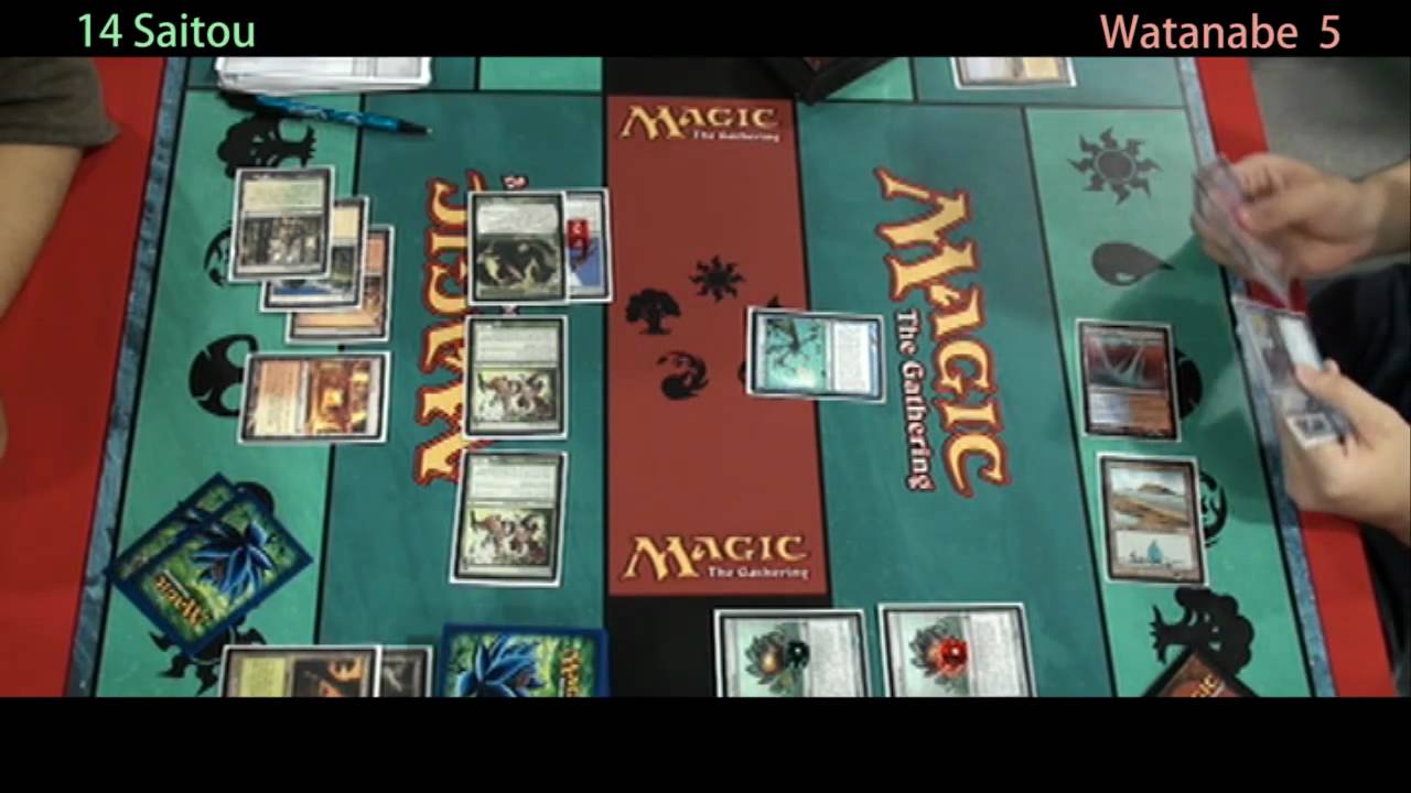 【MTG】GP Kobe 2009 Final Match Game1 Tomoharu Saitou vs. Yuuya Watanabe