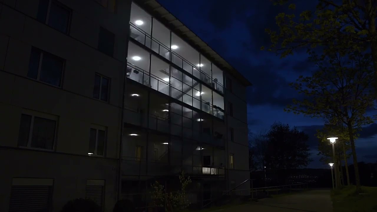Connected Lighting - Intelligentes Licht im Treppenhaus, Visualisierung Schwarmfunktionalit&auml;t