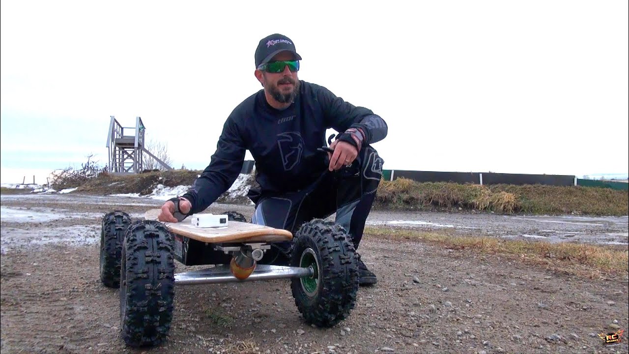 RC ADVENTURES - HUGE Radio Control SKATEBOARD! FiiK Offroad RC 