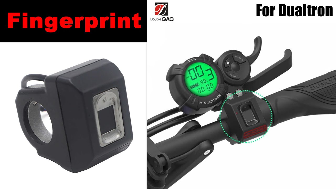 How to setting Fingerprint Reader MINIMOTORS EY3 (EYE3) for Dualtron | Electric Scooter Accessories