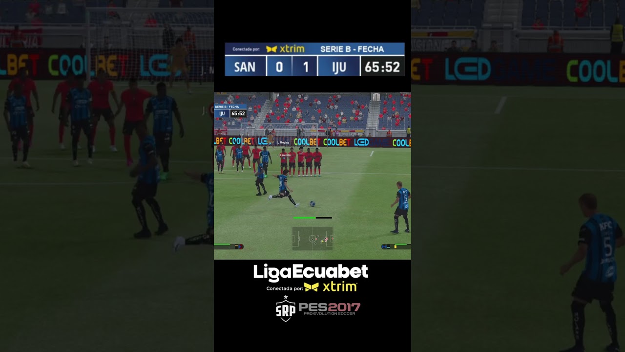 San Antonio VS Independiente Jrs - SRP 9 #pes2017 #ligaecuabet #parche  #futbol