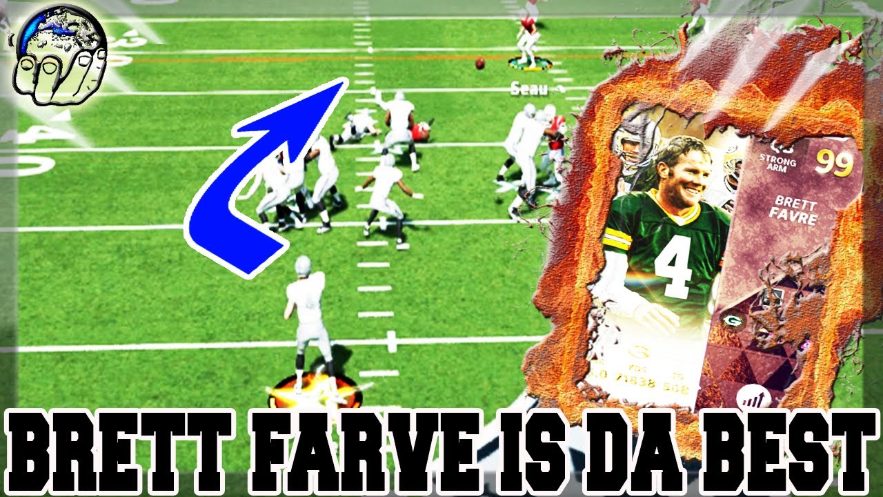 I'M CONVINCED BRETT FAVRE THE BEST QB IN MADDEN 21 [MADDEN 21 ULTIMATE TEAM]