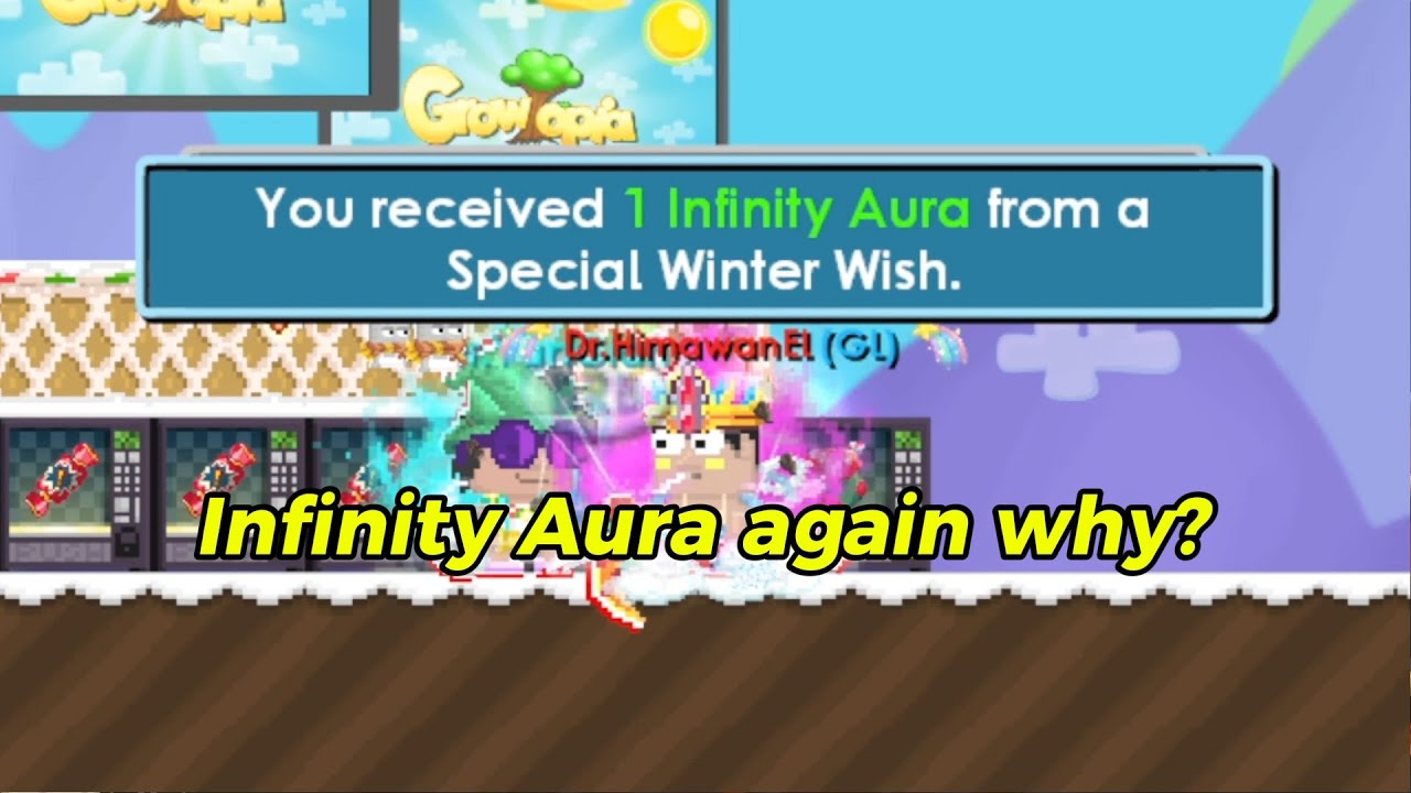 I GOT 3 Infinity Aura & 2 Wings of infinity